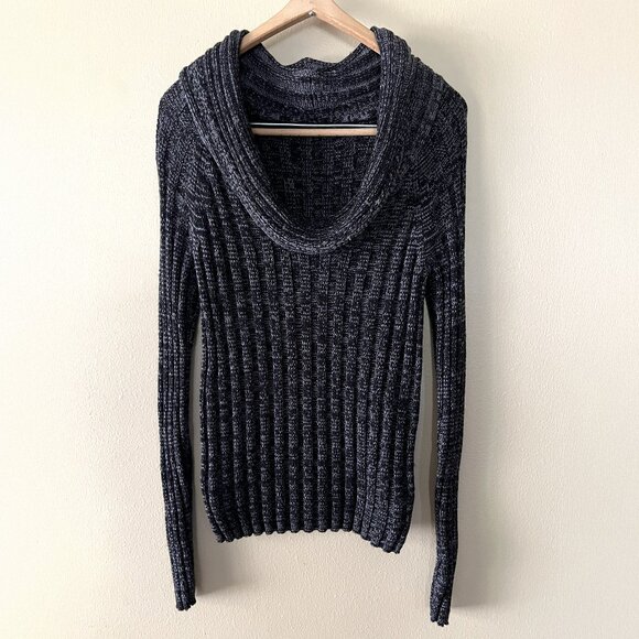 The Limited Sweaters - The Limited Wool-Blend Cowl-Neck Sweater Size Medium